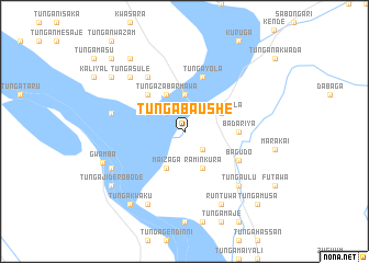 map of Tunga Baushe
