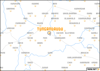 map of Tungan Daudu