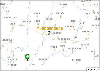 map of Tungan Daudu