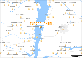 map of Tungan Makeri