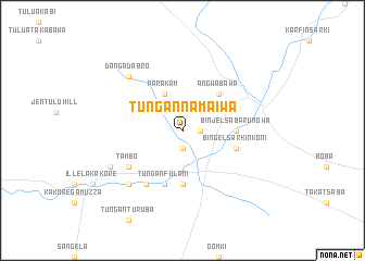 map of Tungan Namaiwa