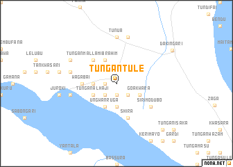 map of Tungan Tule
