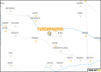 map of Tungar Munini