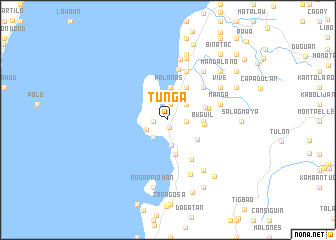 map of Tunga