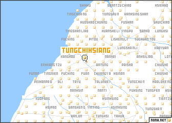 map of Tung-ch\