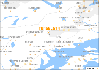 map of Tungelsta