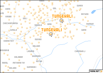 map of Tūngewāli