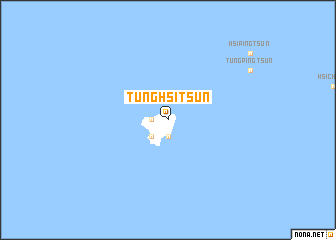 map of Tung-hsi-ts\