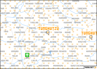 map of Tung-hu-tzu