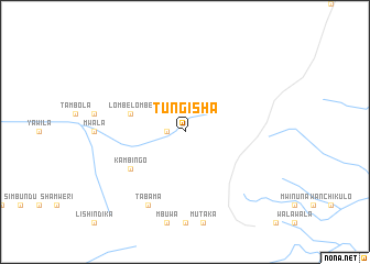 map of Tungisha