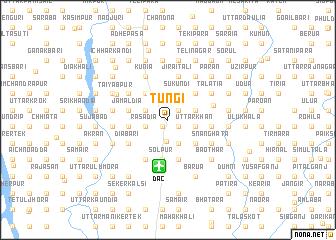 map of Tungi