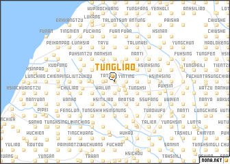 map of Tung-liao