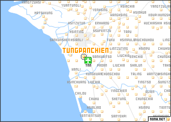 map of T\