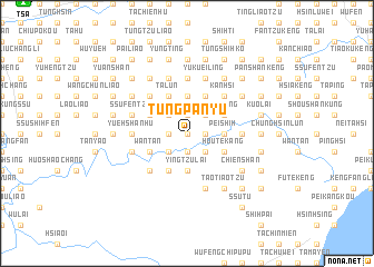 map of T\