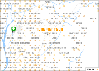 map of Tung-p\