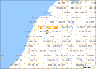 map of Tung-san-hu