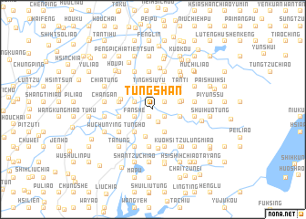 map of Tung-shan