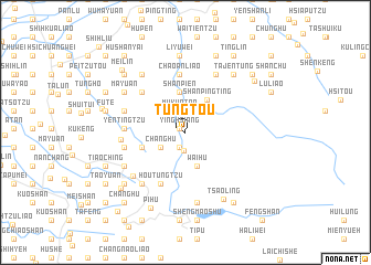 map of T\