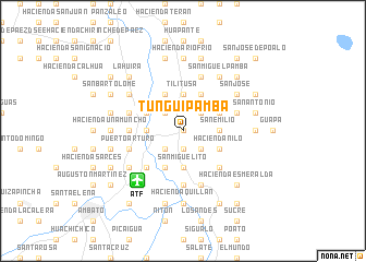 map of Tunguipamba