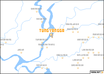 map of Tungyang Ga