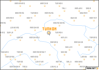 map of Tunhom