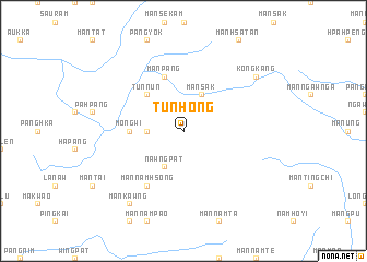 map of Tunhong