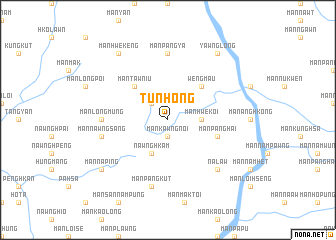 map of Tunhong