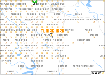 map of Tuniāghara