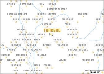 map of Tunkeng