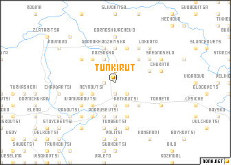 map of Tŭnki Rŭt