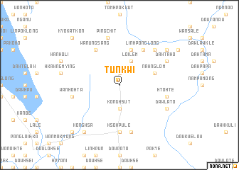 map of Tun Kwi