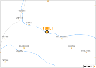 map of Tunli