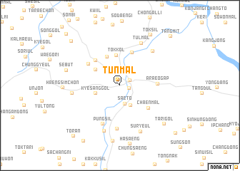 map of Tun-mal