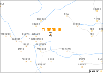map of Tuobodum