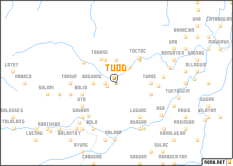 map of Tuod