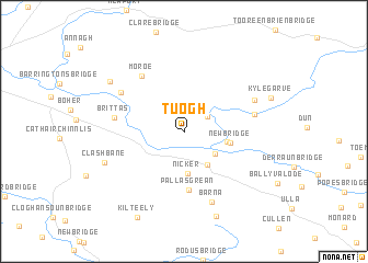 map of Tuogh