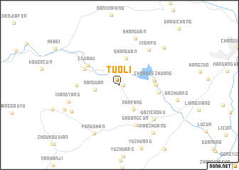 map of Tuoli