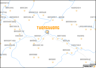 map of Tương Dương