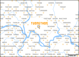 map of Tường Thôn