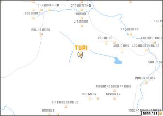 map of Tupi