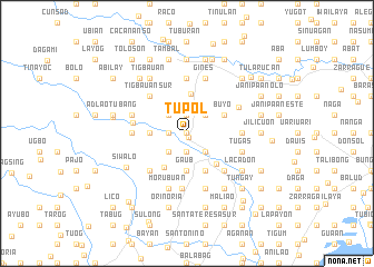 map of Tupol