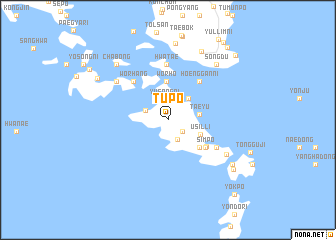 map of Tup\