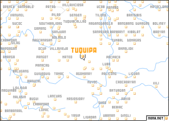 map of Tuquipa