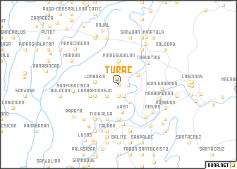 map of Turac