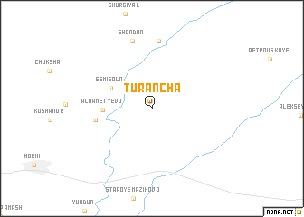 map of Turancha