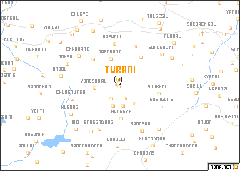 map of T\