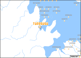 map of Turasusu