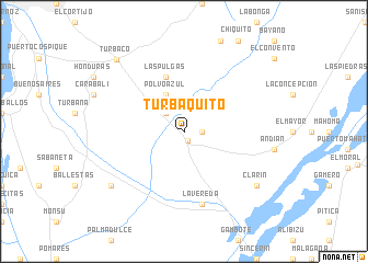 map of Turbaquito