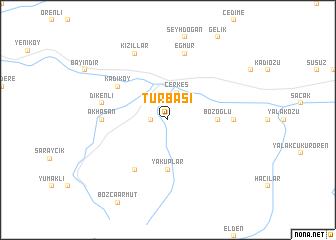 map of Turbaşı