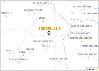 map of Turbeville